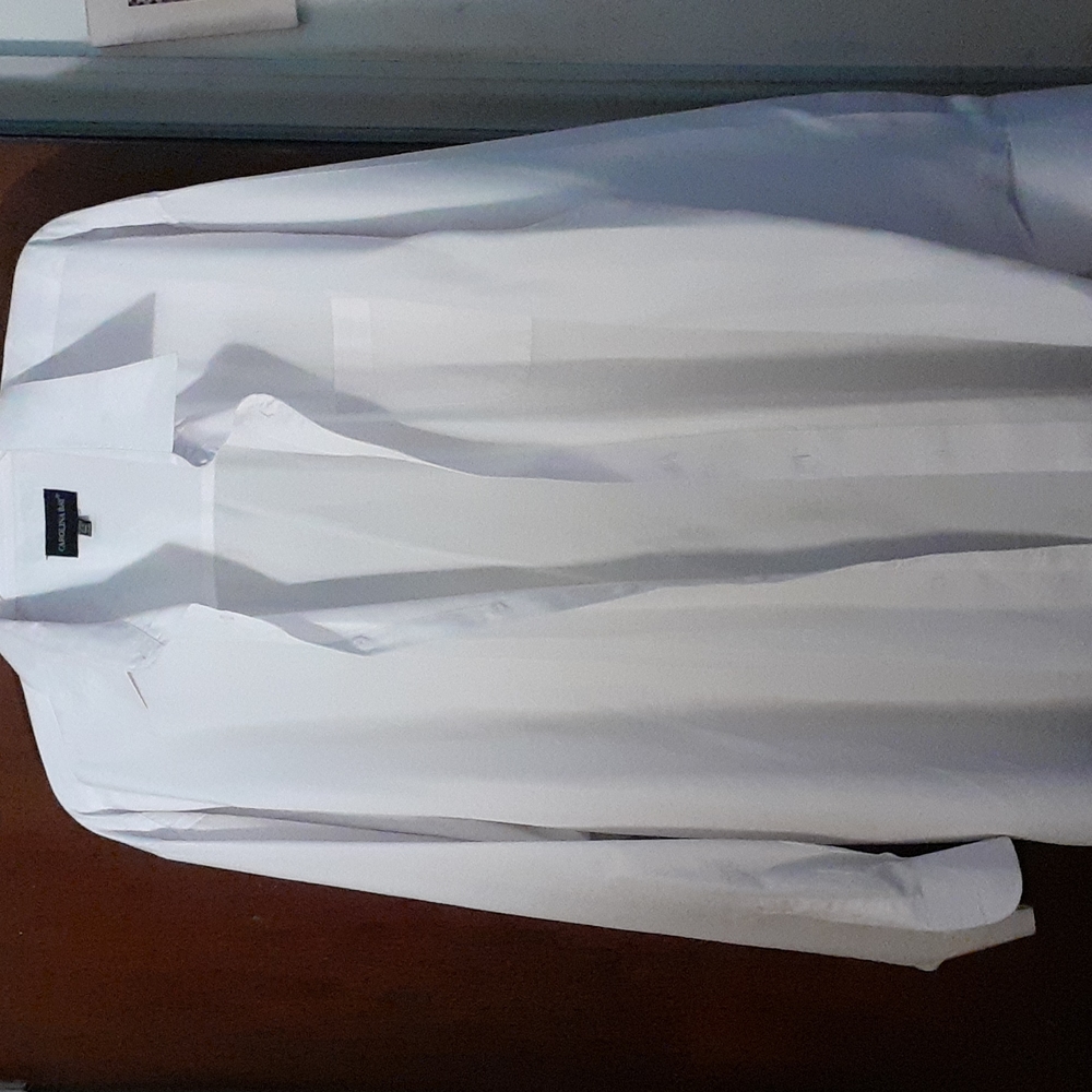 Men's white dress shirt